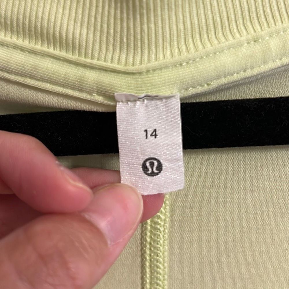 Lululemon All Yours Tank Maxi Dress CPNG Crispin Neon Green size 14 - Picture 5 of 10